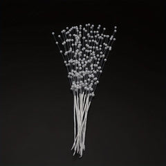 50pcs 4MM Pearl Sticks for Craft Bouquet Decoration DIY