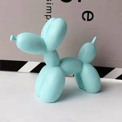 Resin Balloon Dog Statue for Home Decor - Ideal Cake Topper or Table Centerpiece