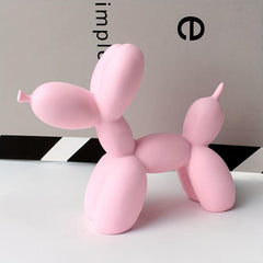 Resin Balloon Dog Statue for Home Decor - Ideal Cake Topper or Table Centerpiece