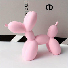 Resin Balloon Dog Statue for Home Decor - Ideal Cake Topper or Table Centerpiece