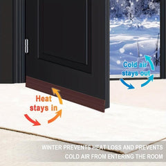 3pcs Door Bottom Sealing Strip Windproof Blocker for Soundproof
