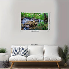 Forest Print Tapestry Wall Hanging for Home Decor