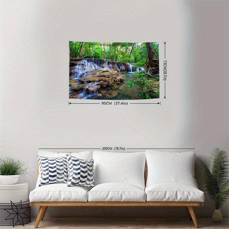 Forest Print Tapestry Wall Hanging for Home Decor