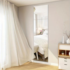4PCS 35 X 40 Acrylic Mirror Wall Paste Self adhesive Mirror