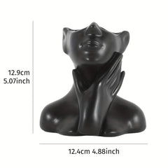 One Handed Face Armrest Vase for Home and Office