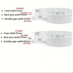 Silicone Roll Door Draft Stoppers Self Adhesive Weatherstrip