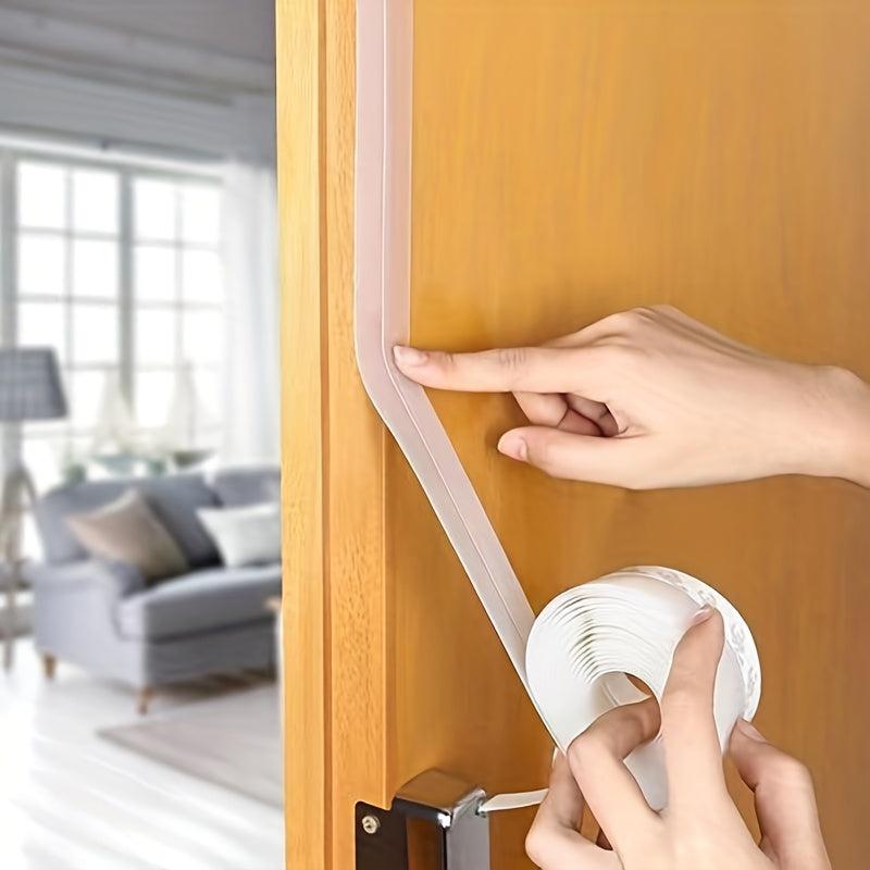 Silicone Roll Door Draft Stoppers Self Adhesive Weatherstrip