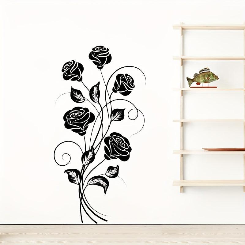 Personalized Branches & Leaves Flowers Wall Sticker