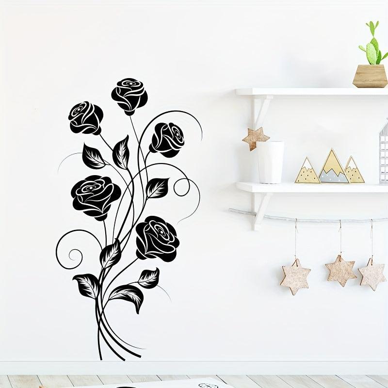Personalized Branches & Leaves Flowers Wall Sticker