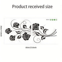 Personalized Branches & Leaves Flowers Wall Sticker