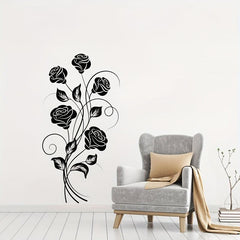 Personalized Branches & Leaves Flowers Wall Sticker