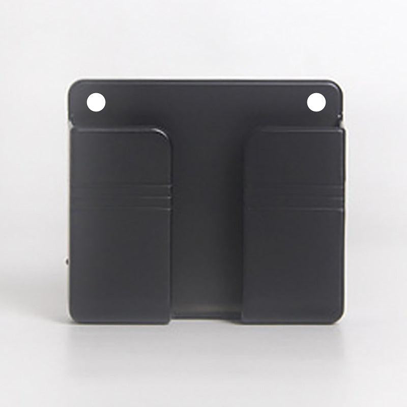Wall Mounted Organizer Storage Box Remote Control Mobile Phone Plug Holder
