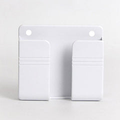 Wall Mounted Organizer Storage Box Remote Control Mobile Phone Plug Holder