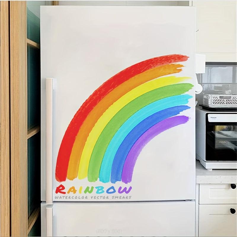 Colorful Rainbow Wall Sticker, Self Adhesive, Home Decoration