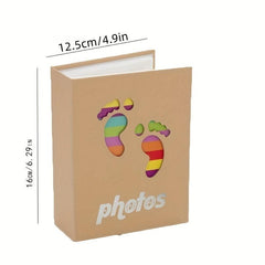 Colorful 100 Pocket Photo Album for Baby Shower