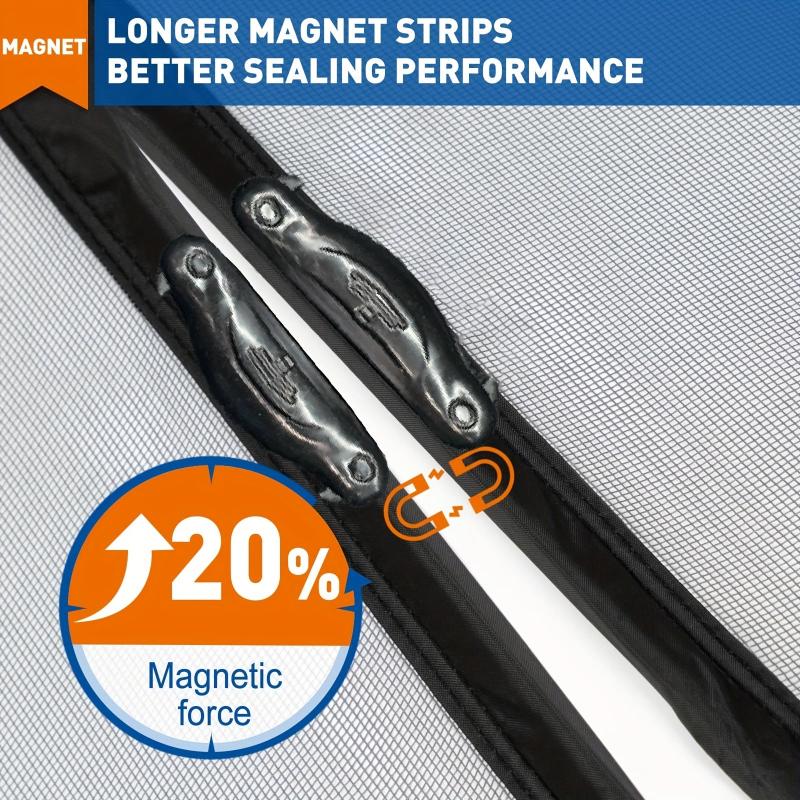 Magnetic Screen Door - Heavy Duty Retractable Mesh Screen