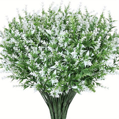 Artificial Lavenders Simulation Flowers Plants Home Decor Purple 35cm