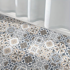 10pcs Waterproof Retro Tile Stickers for Bathroom Kitchen Living Room