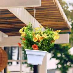 3 Lifelike Artificial Flowers for Hanging Planters Porch Window Box Wedding Deco