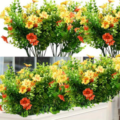 3 Lifelike Artificial Flowers for Hanging Planters Porch Window Box Wedding Deco