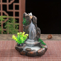 Resin Incense Burner Handicraft Ornaments Flow Incense Plate Holder