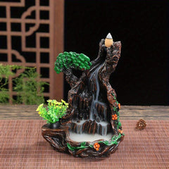 Resin Incense Burner Handicraft Ornaments Flow Incense Plate Holder