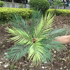 Tropical Palm Leaf Decor Set for Outdoor Parties