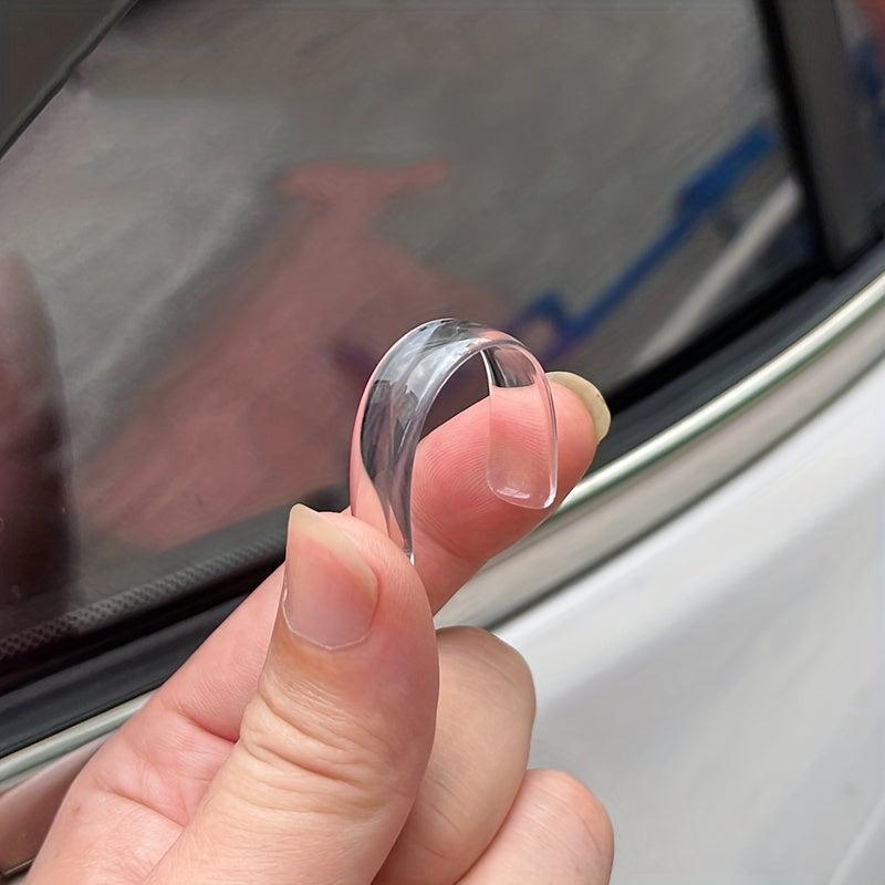 10pcs Clear Door Anti-collision Pad Silicone Sealing Strip
