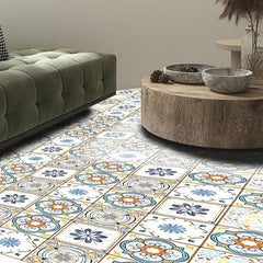 5pcs Waterproof Vintage Tile Stickers Self Adhesive Decals