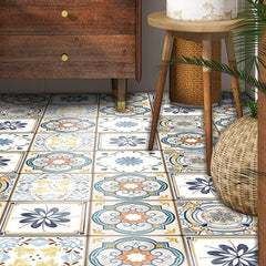 5pcs Waterproof Vintage Tile Stickers Self Adhesive Decals