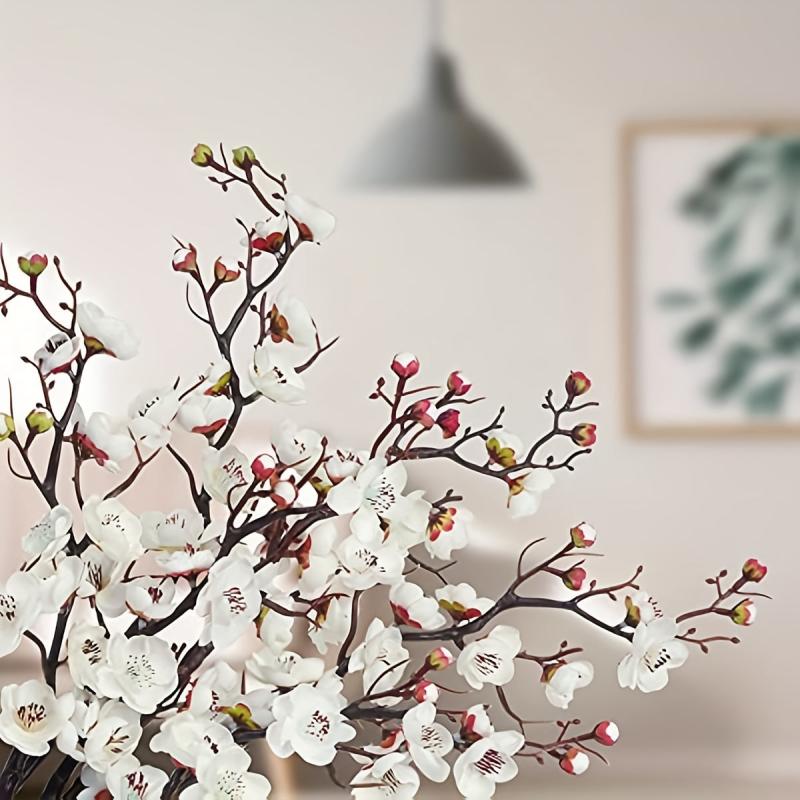Stunning Plum Blossom Artificial Flower for Weddings and Home Decor