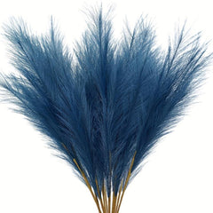 15pcs Faux Pampas Grass Flower Vase Arrangement for Home Decor
