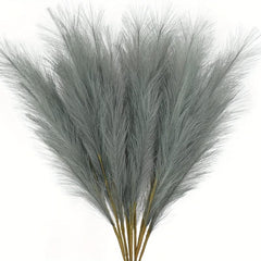 15pcs Faux Pampas Grass Flower Vase Arrangement for Home Decor