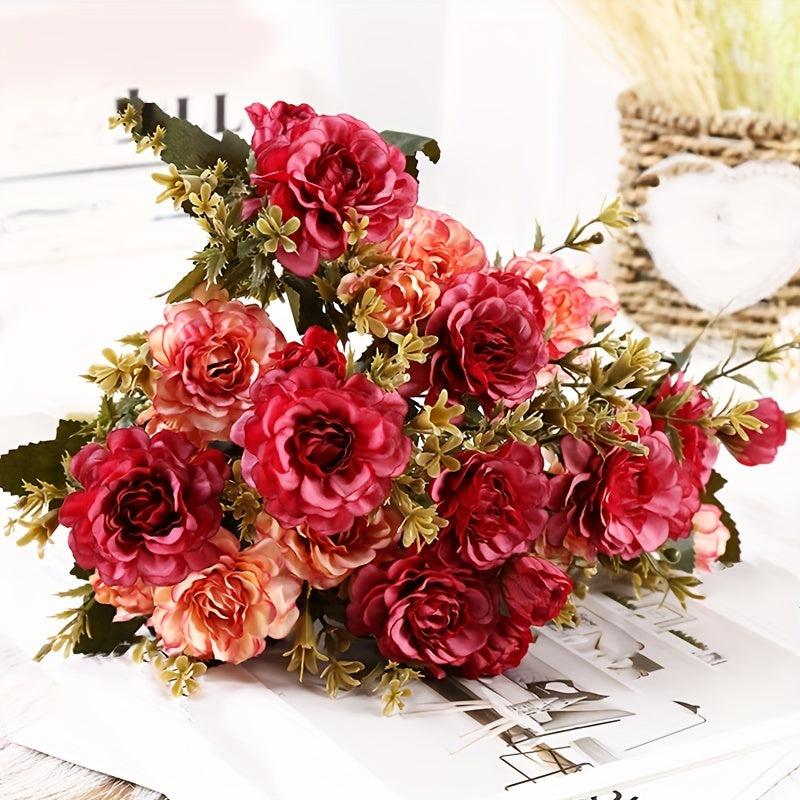 Realistic Artificial Wedding Flower for DIY Craft and Home Decor