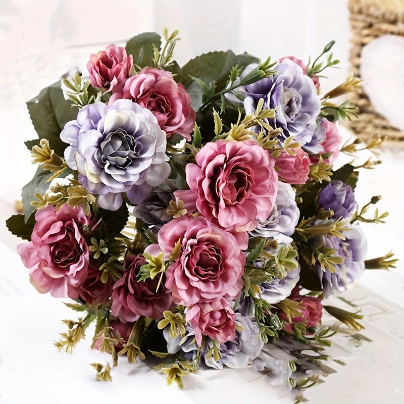 Realistic Artificial Wedding Flower for DIY Craft and Home Decor
