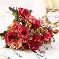 Realistic Artificial Wedding Flower for DIY Craft and Home Decor