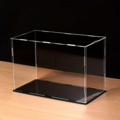 Clear Acrylic Display Case Cube Organizer Box Stand Protective Showcase