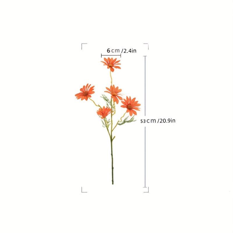 Realistic Artificial Daisy Flower for DIY Crafts and Home Decor