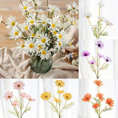 Realistic Artificial Daisy Flower for DIY Crafts and Home Decor