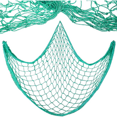1pc 79 x39 Natural Fish Net Decorative Beach Themed Fish Net Decorations