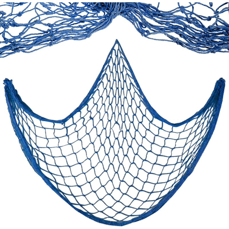 1pc 79 x39 Natural Fish Net Decorative Beach Themed Fish Net Decorations