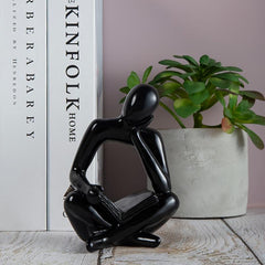 Modern Abstract Character Reading Book Desktop Ornament