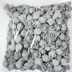 50 Foam Rose Flowers for Weddings Home Decor Scrapbooking