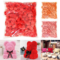 50 Foam Rose Flowers for Weddings Home Decor Scrapbooking