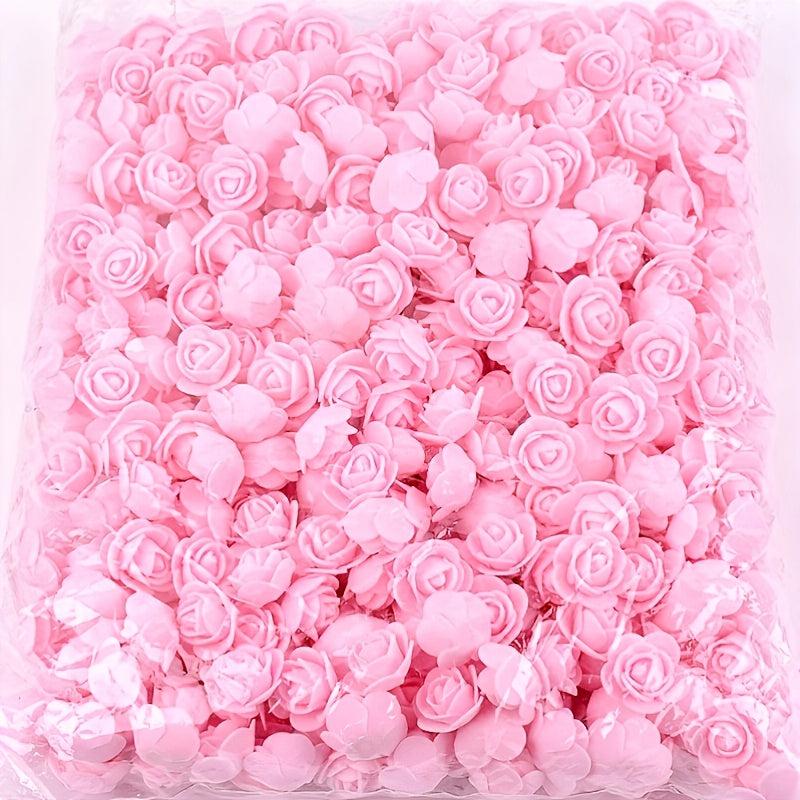 50 Foam Rose Flowers for Weddings Home Decor Scrapbooking
