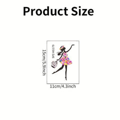 Cartoon Fairy Pattern Switch Sticker for Wall Decoration
