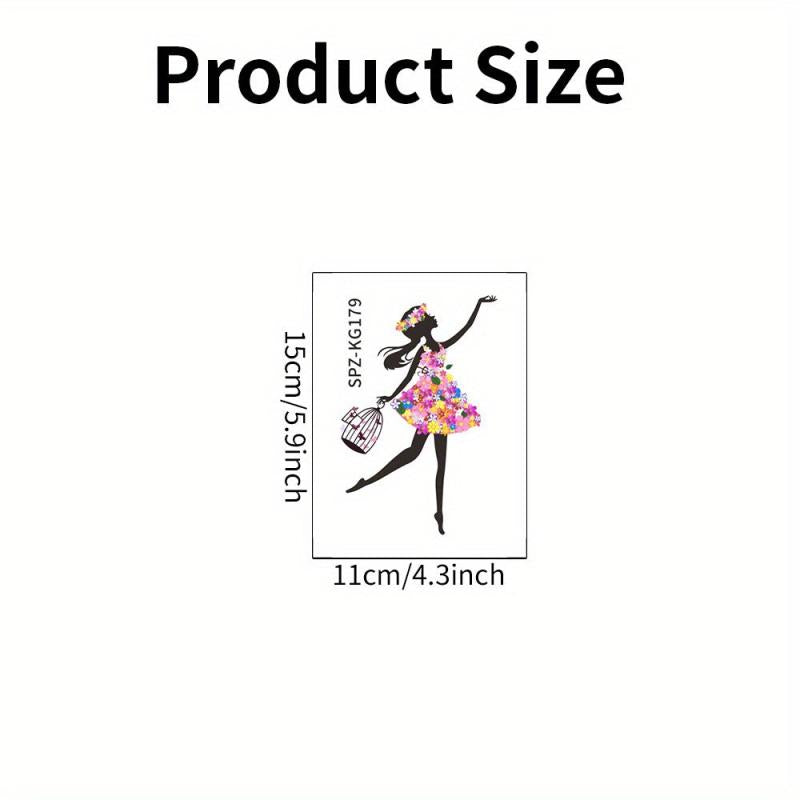 Cartoon Fairy Pattern Switch Sticker for Wall Decoration