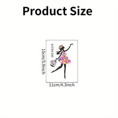 Cartoon Fairy Pattern Switch Sticker for Wall Decoration
