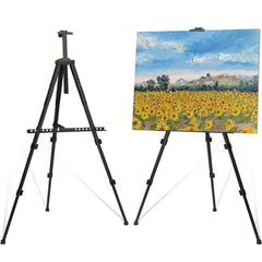 Sturdy Aluminum Metal Display Artist Easel 62 2 Inches