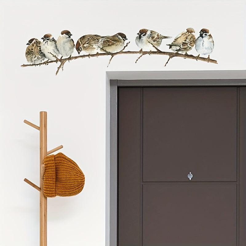 Birds Wall Decals Cartoon Malachi Bird Room Decoration Sticker